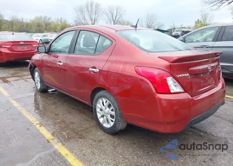 2018 Nissan Versa 1.6 Sv из США, поврежденный, VIN 3N1CN7AP4JL860056